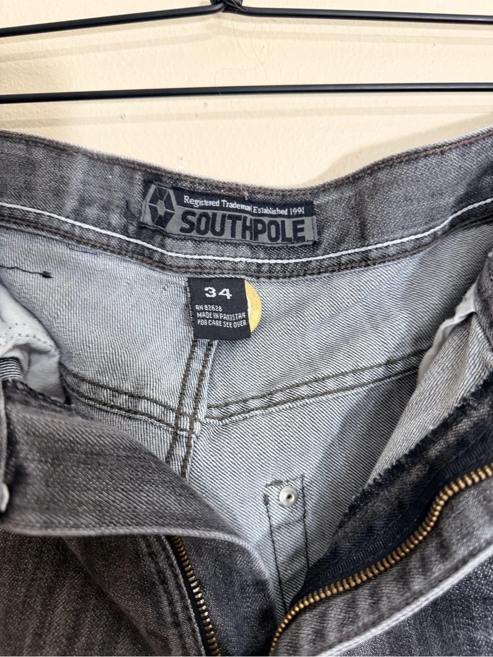 Vintage Southpole Baggy Denim Jeans Brown Tab